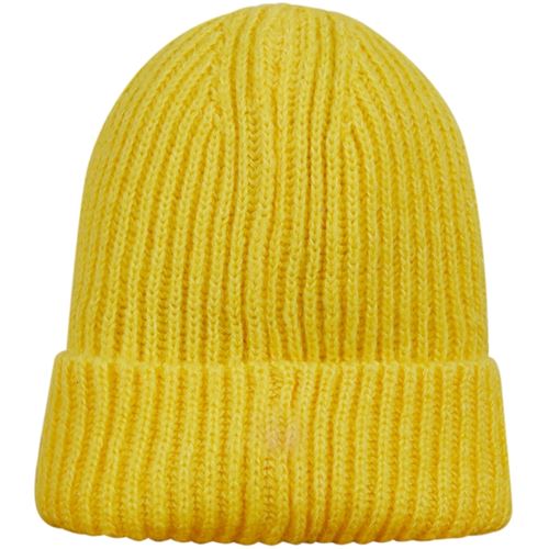 Accessoarer - CC Heart bella solid beanie – Sunny yellow